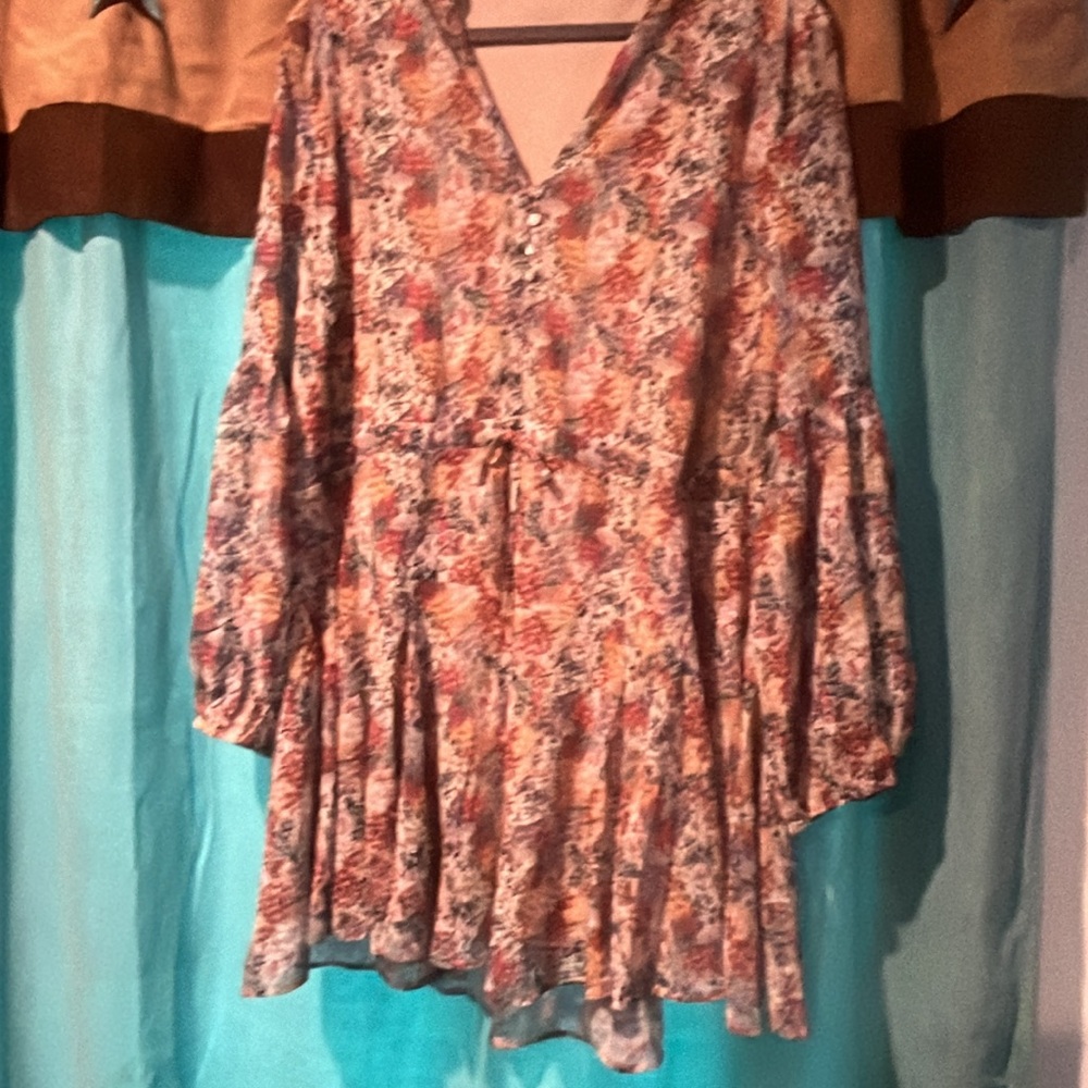 Floral Long Sleeve Dress